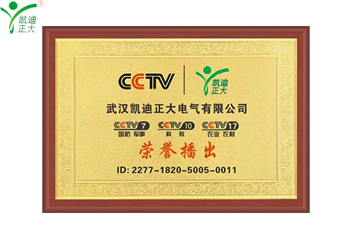凱迪正大登上CCTV央視廣告，全力打造品牌新高度